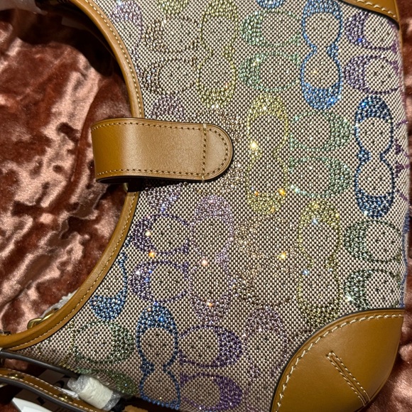 Coach Crystal Rainbow Hobo Bag 💎 💞 the Hamptons Hobo Limited Re-Edition 2005 🔥🔥 - Picture 7 of 10